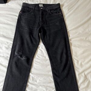 Citizens of Humanity Liya Jeans in Black Size 28